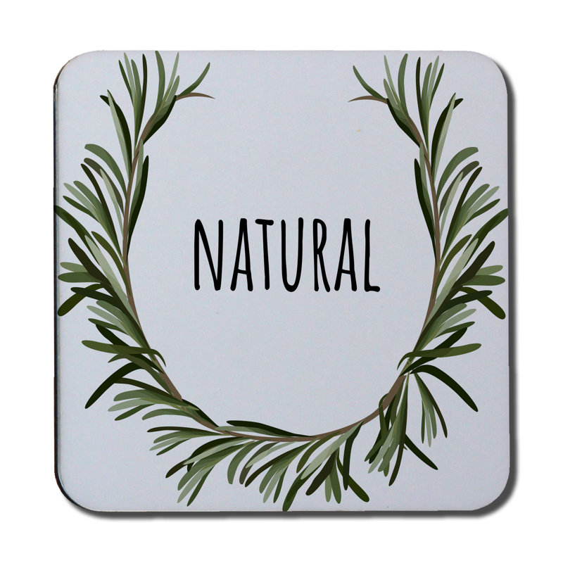 Square 6 Piece Coaster Set