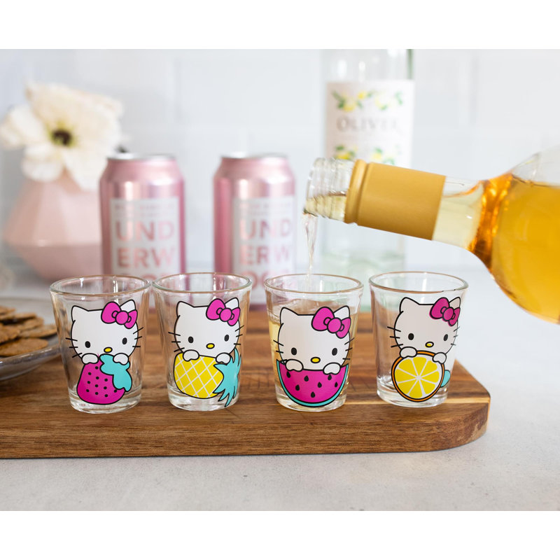 1.5oz. Fine Silver Drinking Glass Set