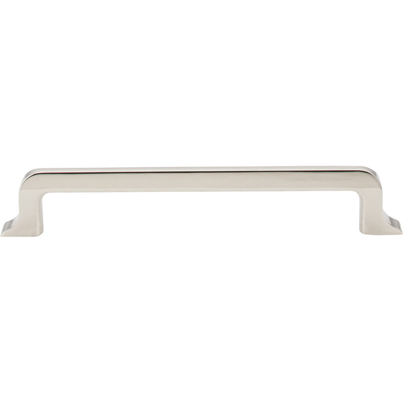 Callie Bar Pull, Polished Nickel, 6 5/16"