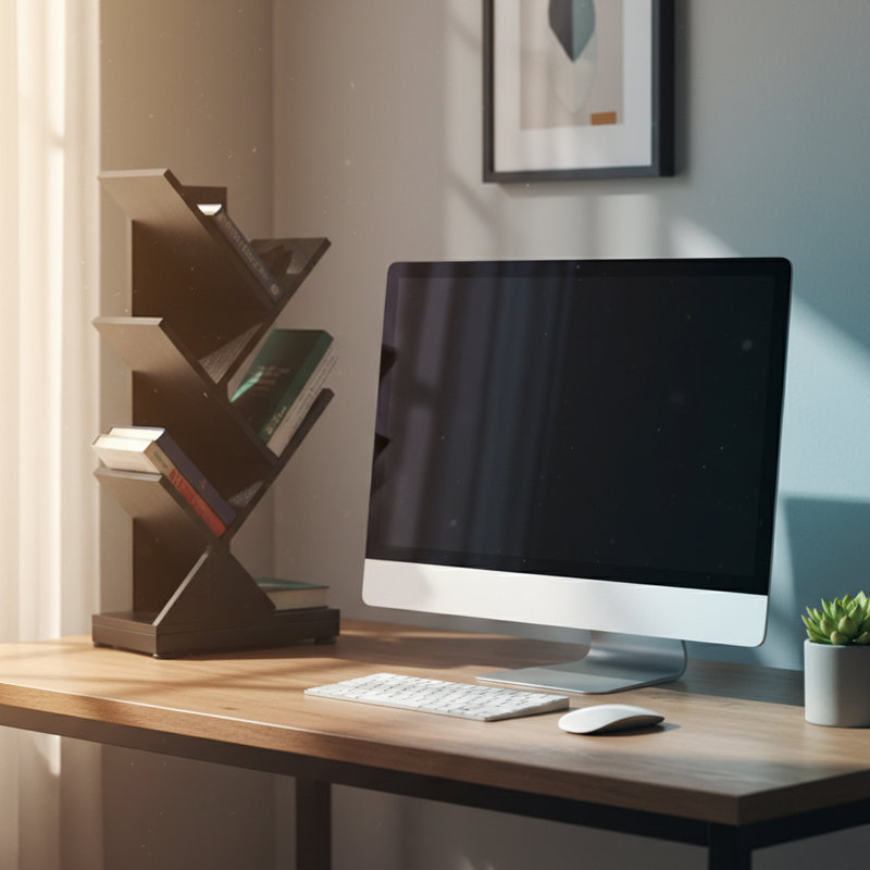 Organisateur de bureau à 5 niveaux, Noir