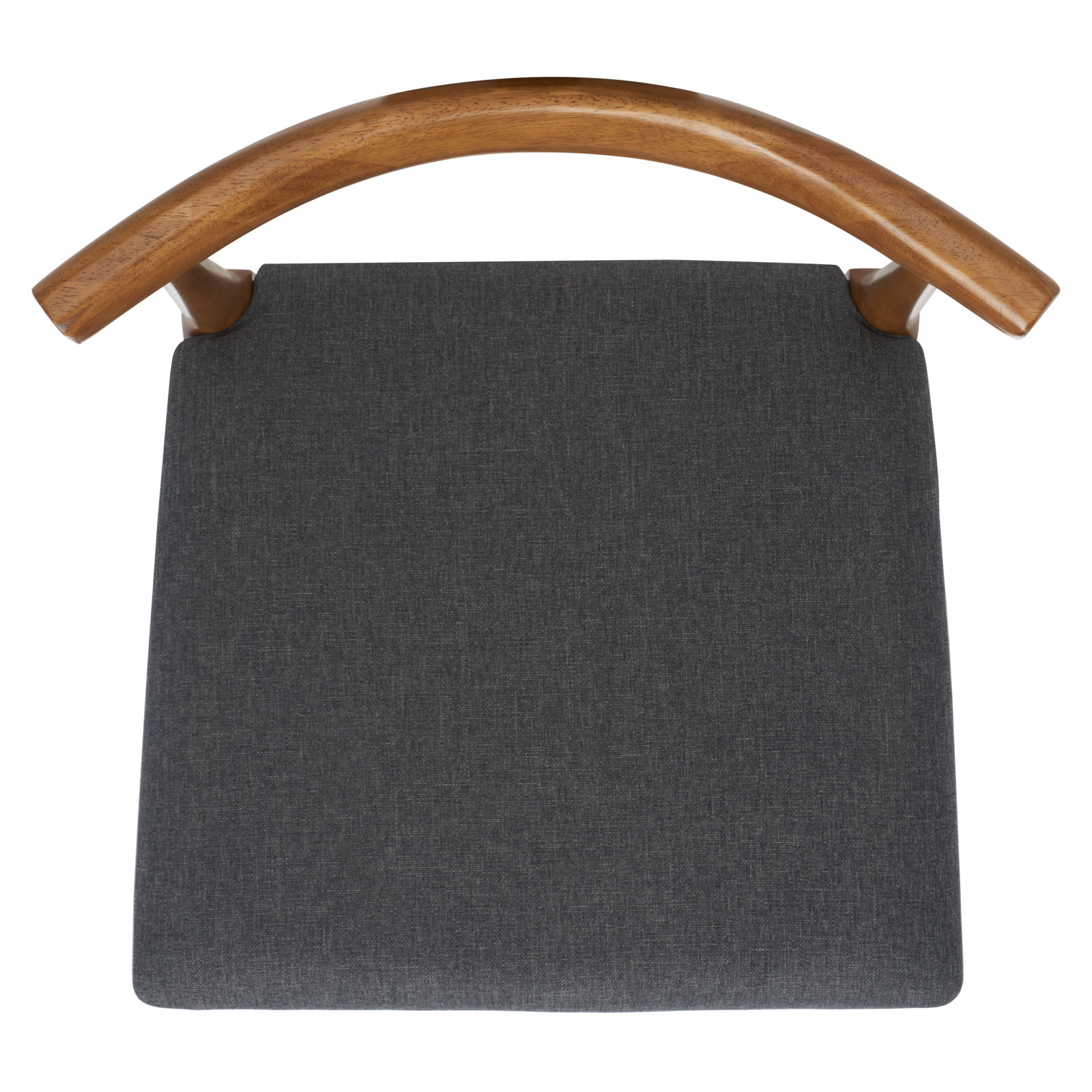 Hank Counter/Bar Stool, Walnut, Dark Gray, Bar Stool (29.6" Seat Height)