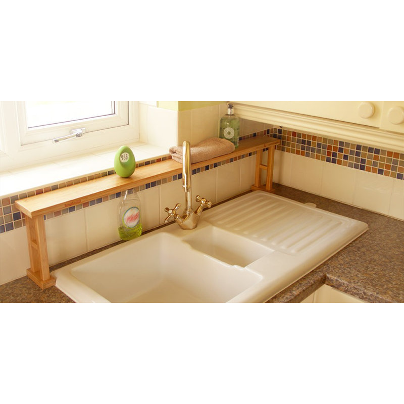 Delcastillo 108.5 x 24 cm Bathroom Shelf