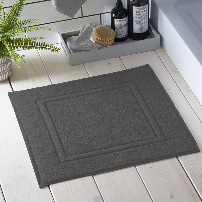 Markieth Non-Slip Bath Mat, Charcoal