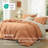 Bedsure Bright White Duvet Cover Queen Size - Soft Double Brushed Bedding Set for Kids & Adults（Set of 3）-109724480-109724469