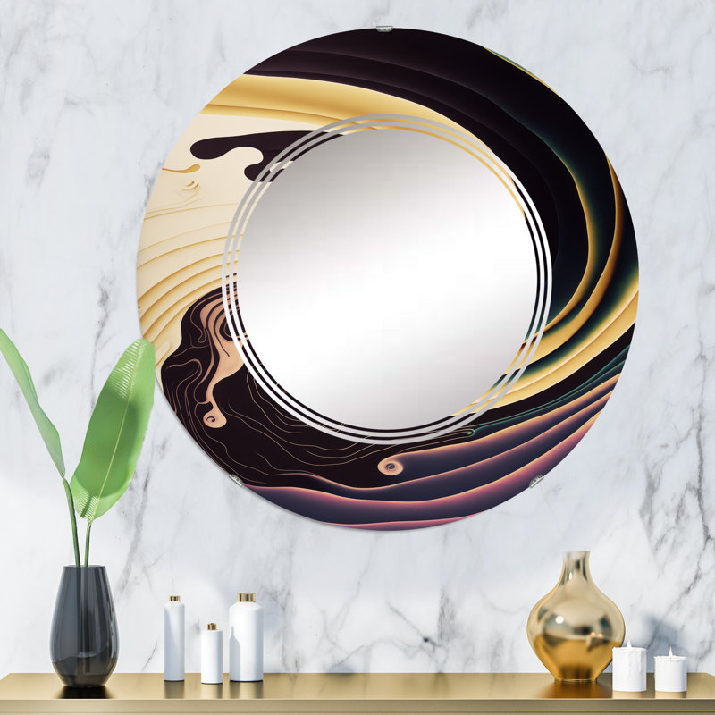 Miroir mural Pranesh, 32 po x 32 po