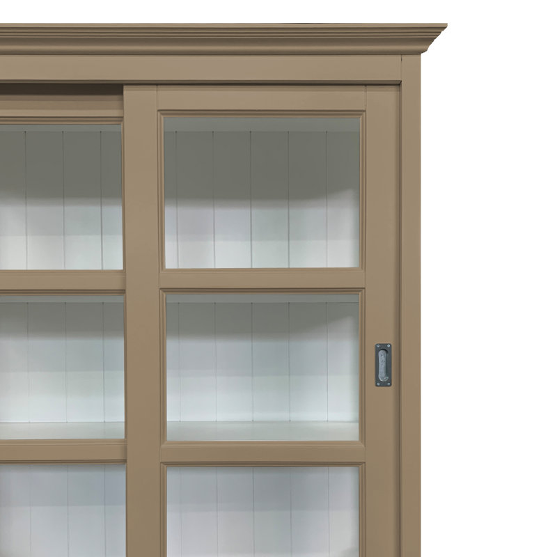 Babetta Display Cabinet, Grey Beige