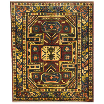 Wool Geometric Indoor Rug
