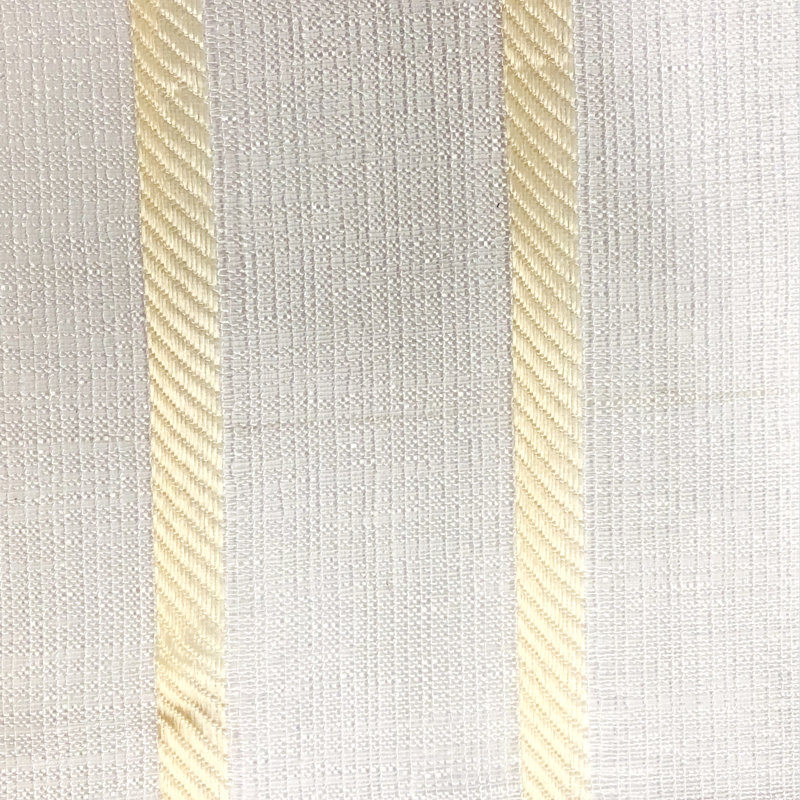Tissu rayé 160 Sheers, Or