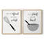 «Take A Whisk» - reproduction encadrée de qualité supérieure - prête à être accrochée - aucun clou requis - aucun clou requis-1012994131-1012994143