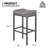 Upholstered Saddle Bar Stools Counter Height Stools Barstools Bar Chairs with Curved Seat & Footrest-1416667904-1416667907