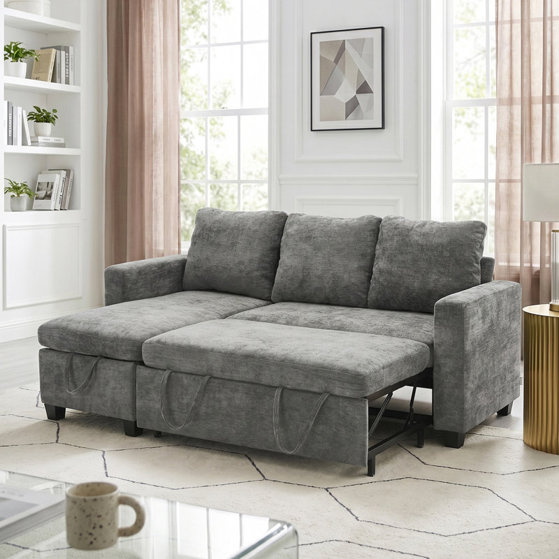 3 Seater Sleeper, Grey