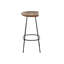 Stool with Metal Frame