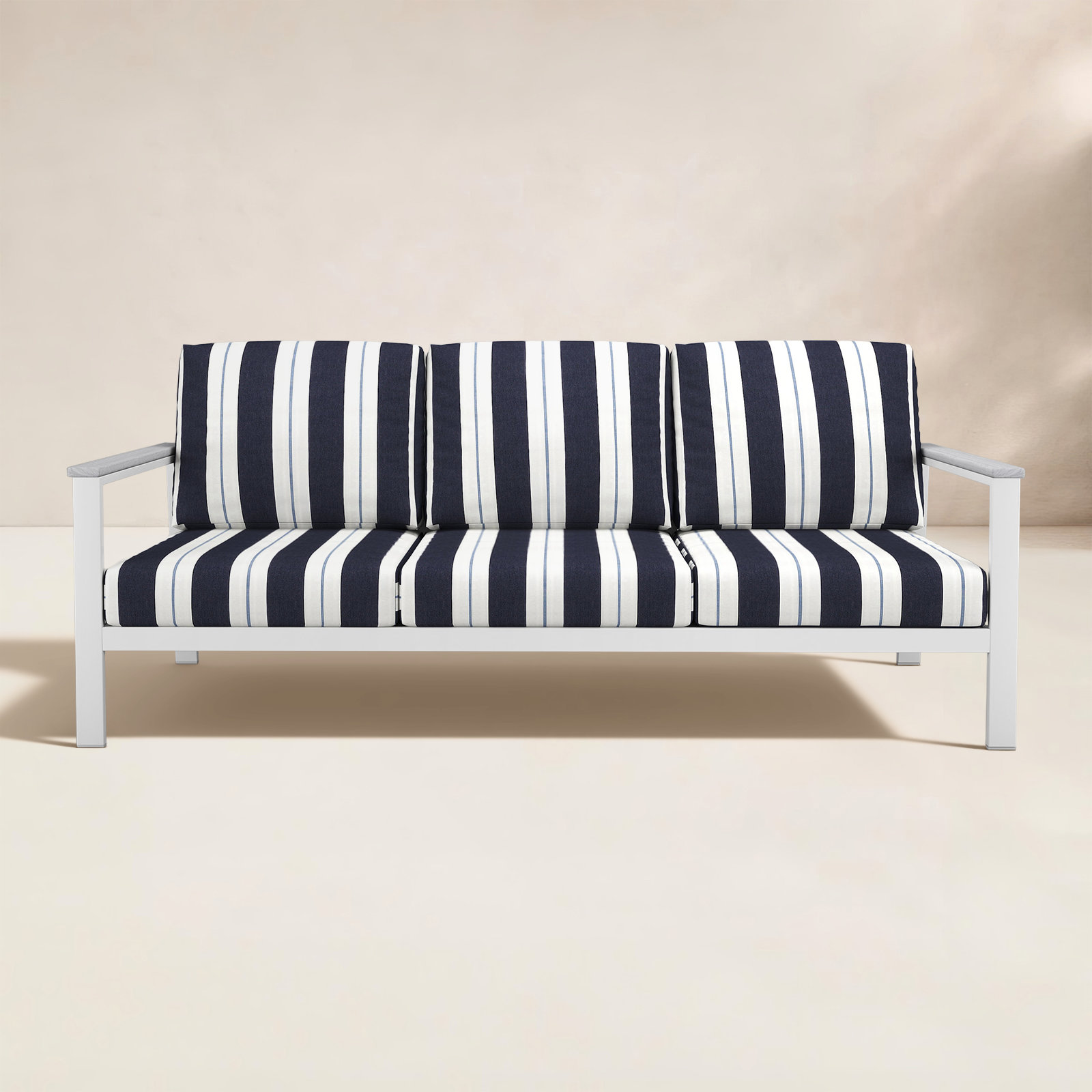 Townsend 80" Sunbrella® Patio Sofa, White