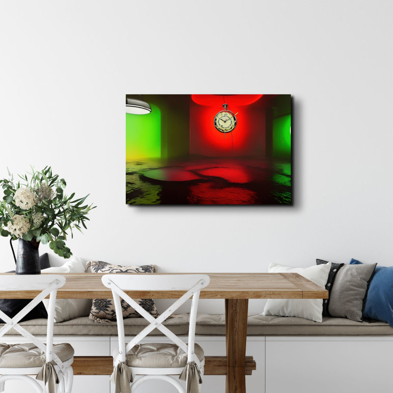 «Persistance of Memory Reimagined 52» par Stephen Chambers, impression sur toile tendue, L 24 po x H 20 po