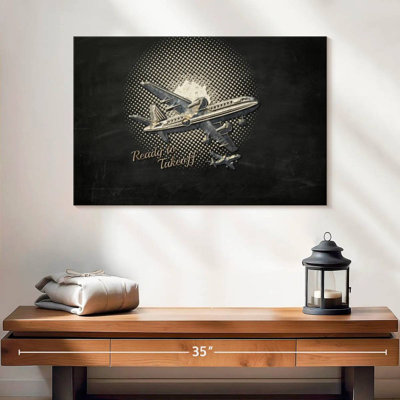Avion au décollage Mehar