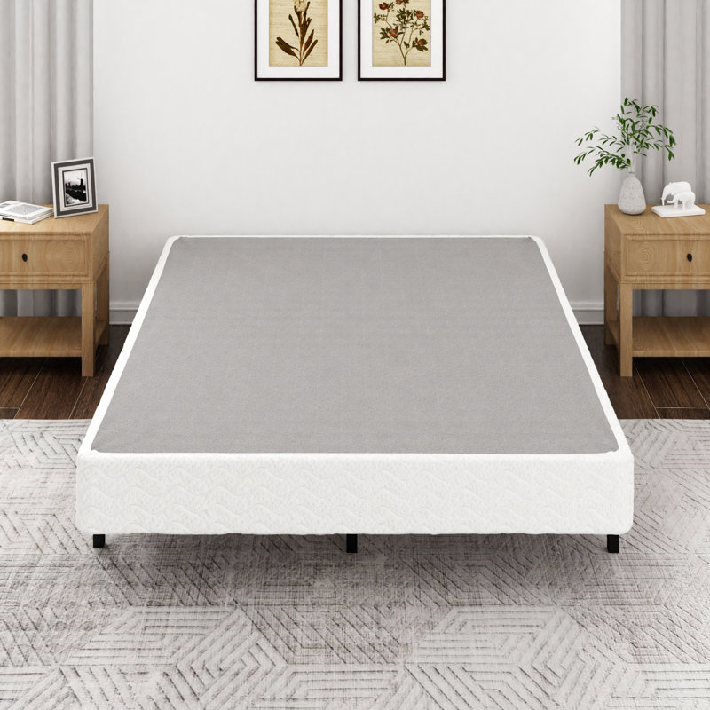 Wayfair Sleep™ Easy Assembly Traditional Bamboo Box Spring - Multiple Sizes, Queen, Standard Profile (8”)