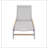 Hargrove Outdoor Patio Aluminum Chaise Lounge