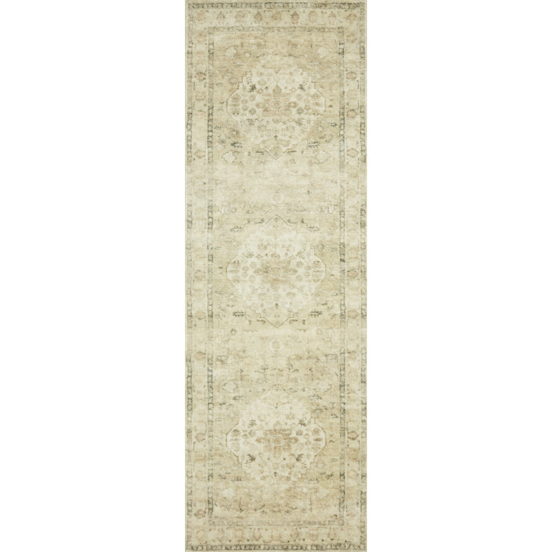 Oriental Multicolor Area Rug, Runner 2'6" x 9'9"