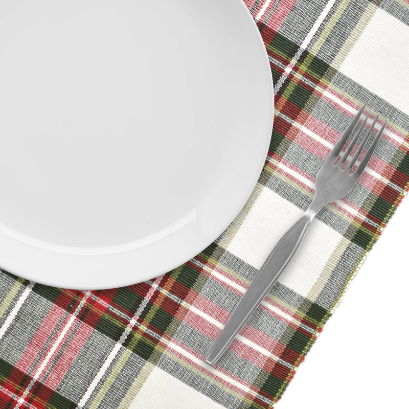 Colbourne Plaid 100% Cotton Table Runner