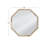 Milo 42" Wood Round Wall Mirror