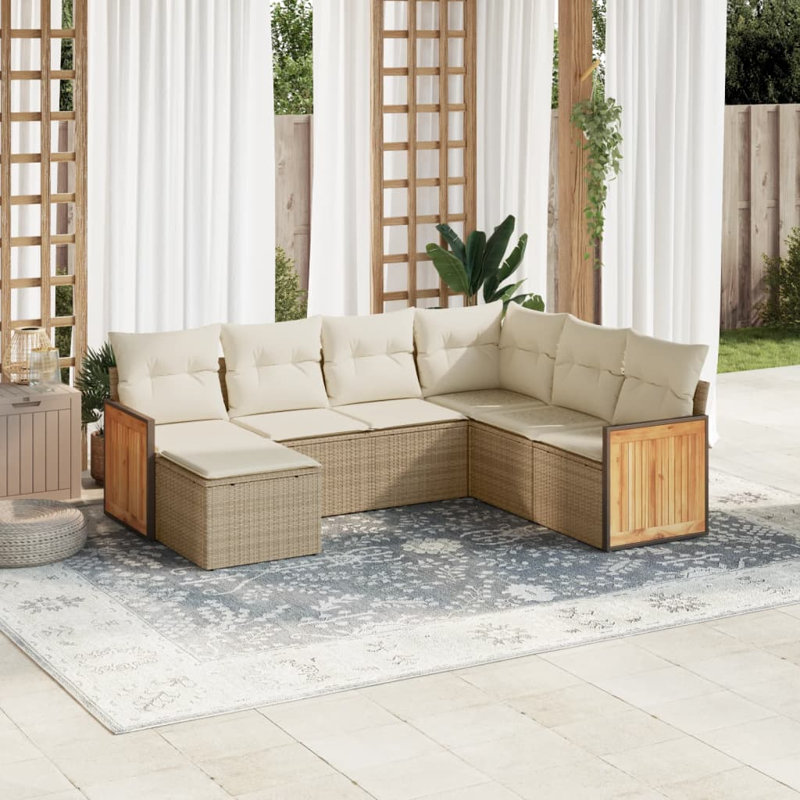 Ensemble de canapé de jardin Vidaxl