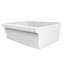Évier de cuisine réversible en argile réfractaire à cuve simple 36 po Whitehaus: 2 1/2 po, tablier avant 2 po-2916988