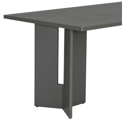 Table de salle à manger en bois Trexm, table de salle à manger 60 po