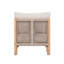 Ensemble de cordes en bois d'acacia 5 pièces Modern Modern Patio Sofas
