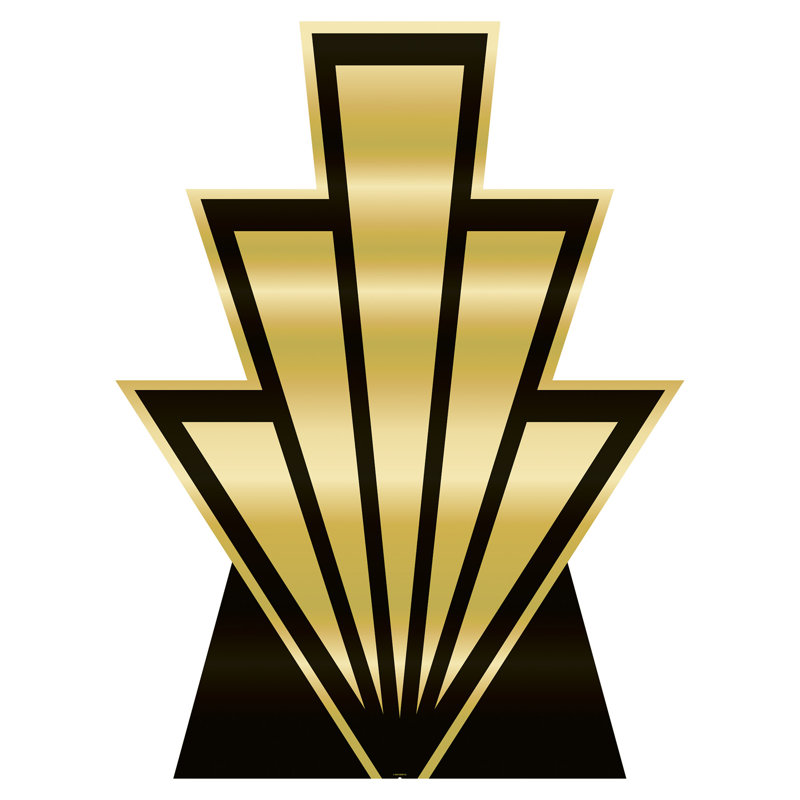 Great 20's Art Deco Stand-Ups