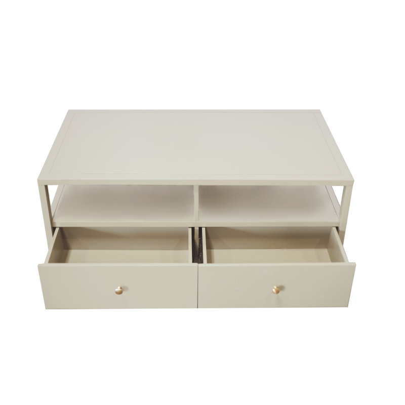 Gracie Coffee Table, Coconut Milk