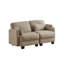 Canapé modulaire moderne en chenille Camel
