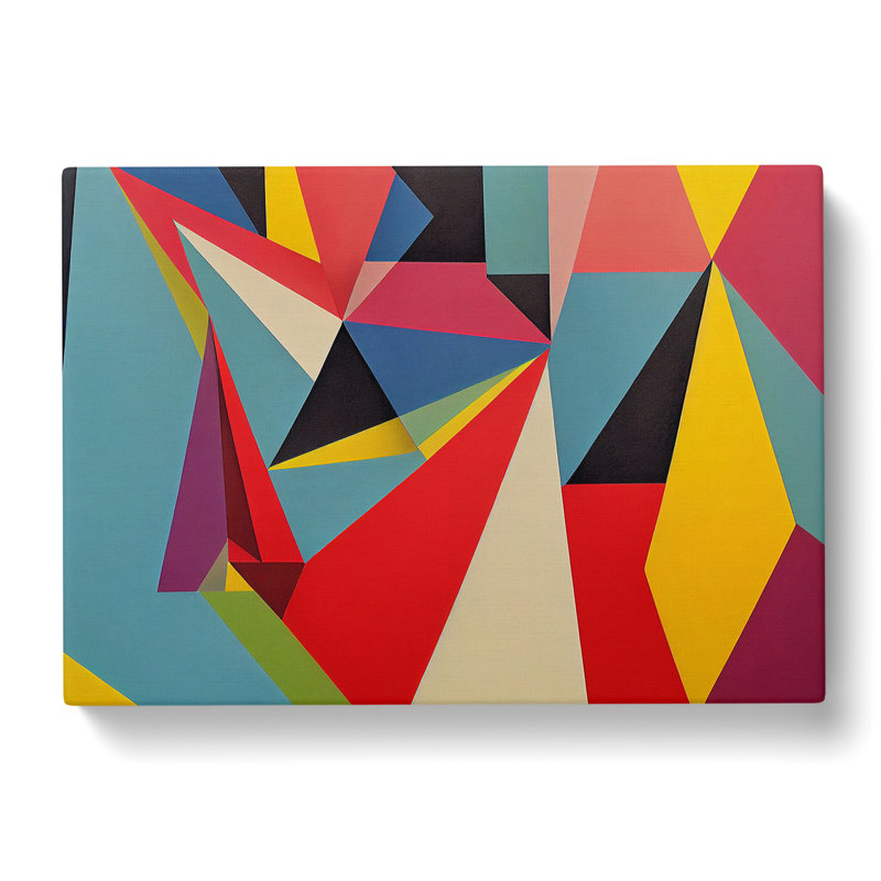 Suprematism Art Abstract Vol.5 - Wrapped Canvas, 50cm H x 76cm W x 3cm D