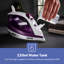 GEEPAS Steam Iron | Clothes Dry & Steam Press | 35s Fast Heat-Up, Vertical Steaming | Ceramic Soleplate & Adjustable Temperature | 460ml Water Tank with 0.7g/Steam Output | 2 Year Warranty 2000W-94006006