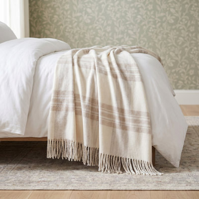 Geneva Cotton Hand Woven Throw Blanket