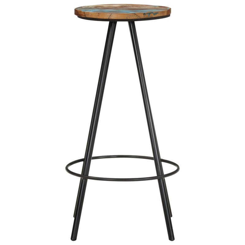 Rocky Solid Wood Counter Stool