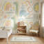 Décoration murale de chambre de bébé pastel safari amovible-1143495465-1143495468