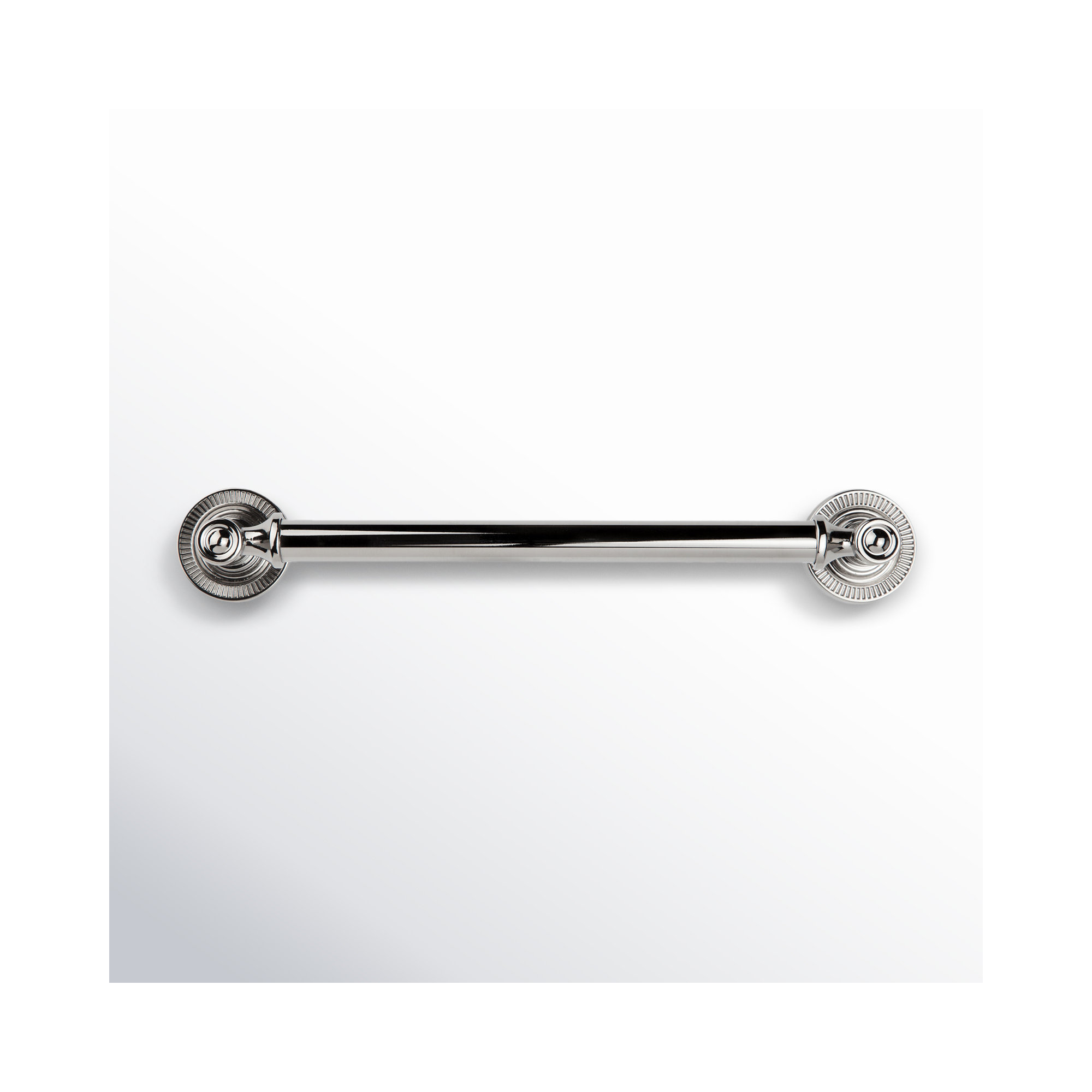 Minted Bar Pull, 6", Polished Nickel