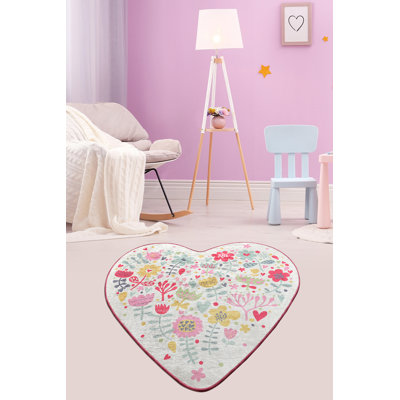 Tazewell Floral Shag Area Rug