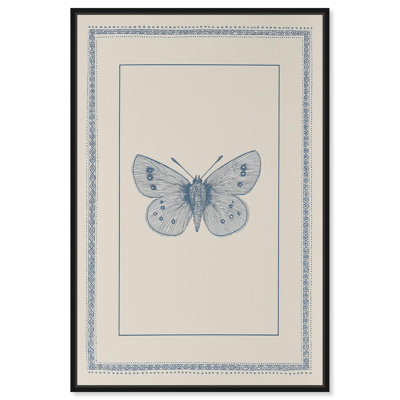 Décoration murale nature "Blue Butterfly I" par 