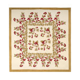Cherry Handmade Floral Tablecloth