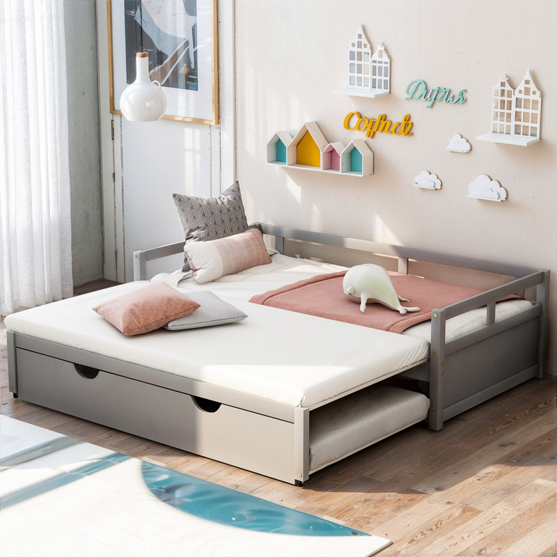 Lit de jour extensible avec couchette