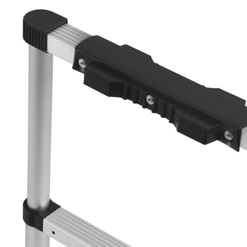 Telescoping Extension Ladder Multi-button Retraction 375 LBS, 0.61 ft, 0.65 ft