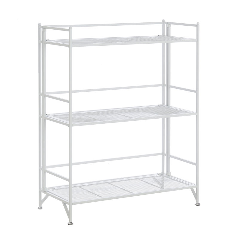 Tablette grillagée en métal H 32,50 po x l 25,25 po Markowski, Blanc