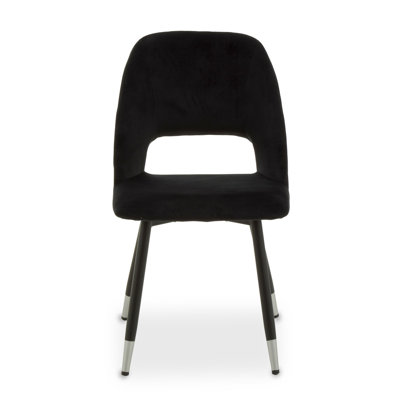 45cm H Velvet Upholstered Side Chair