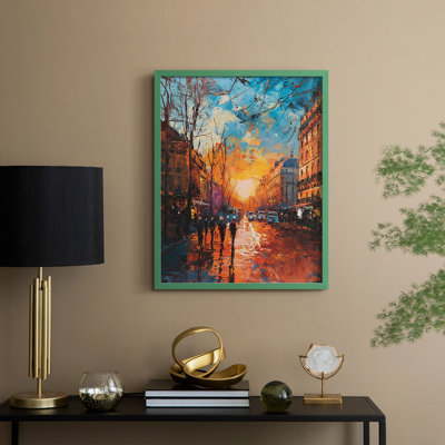 LANDSCAPES Series CECXCII, reproduction encadrée - bois massif