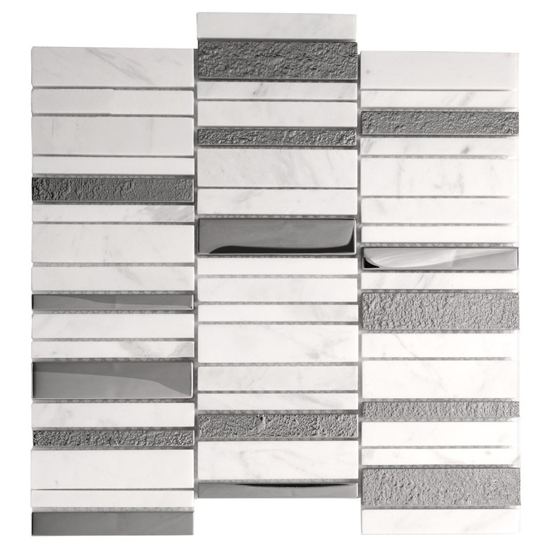 Metropolis 0.9 in. x 5.8 in. Polished Tile