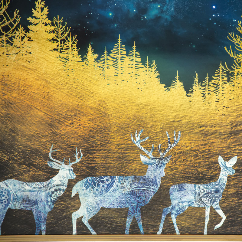 Family Of Deer Print