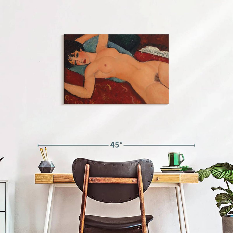 Nu Couche, 20" H x 30" W