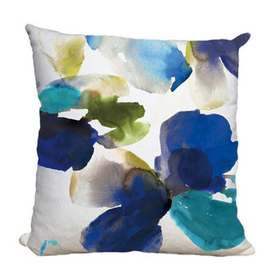 Blue Flowers Cushion