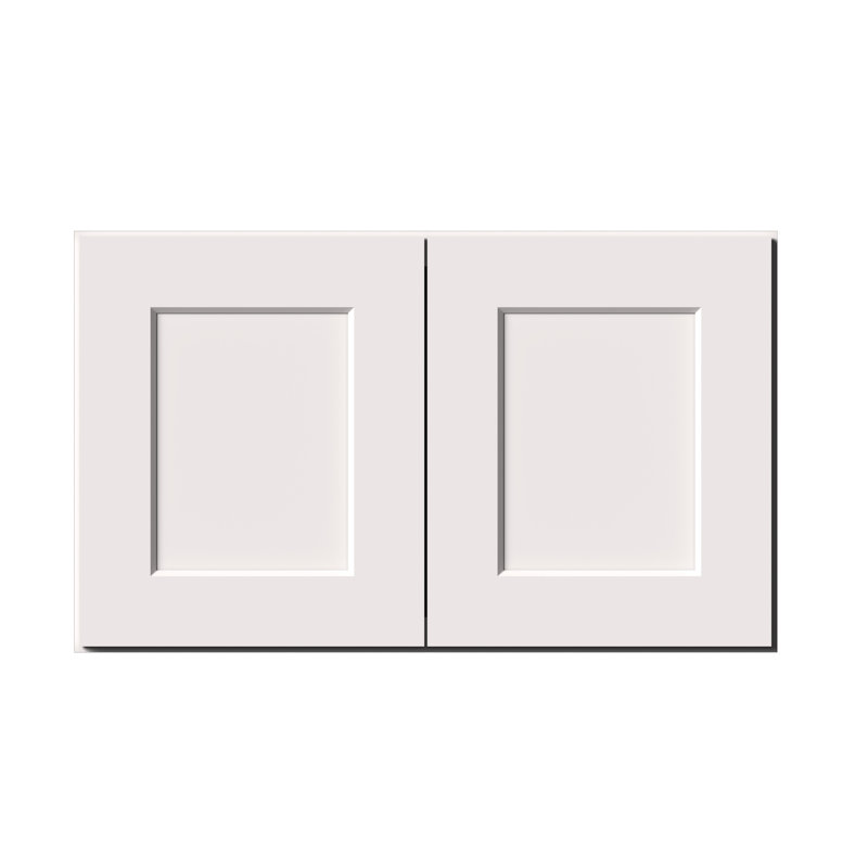 Armoire murale de cuisine blanche Casain l 30 po x H 18 po x P 12 po (poignées non incluses)